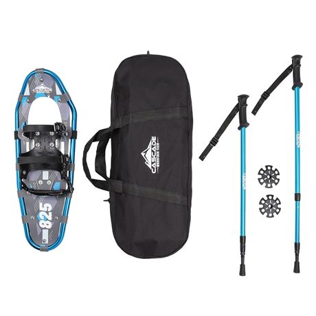 Mountain Tech Lightweight Aluminum Frame Snowshoes -Snowshoe Kit