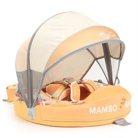 Mambobaby Add Tail Newest Baby Float with Sun Canopy – Pizza Limited Edition -