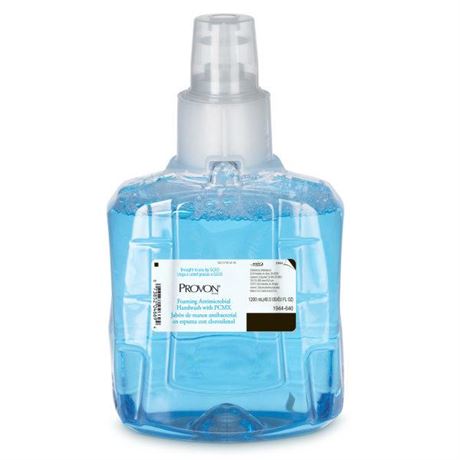 PROVON® Foaming Antimicrobial Floral Scent Handwash Refill, 100.48 Oz, Blue