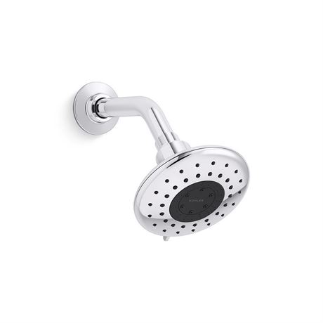 Kohler Daisyfield 6-Spray Patterns with 1.75 GPM 4.94 in. Wall Mount Fixed