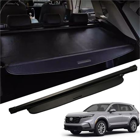 Cargo Cover Compatible with Honda CRV CR-V 2023 2024 All 6th Generation Leather