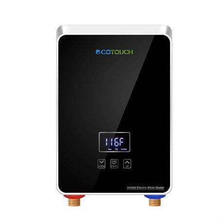 Tankless Water Heater Electric 240V, On Demand Instant Hot Water Heater Digital