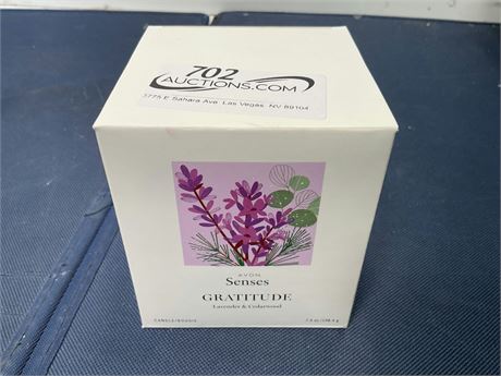 Avon Lavender & Cedar Scented Candle – 7 oz | 100% Soy Wax with Cotton Wick |