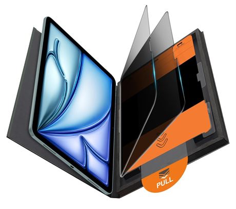OMOTON 2 Pack Privacy Screen Protector for iPad Air 13 Inch M4/M3/M2