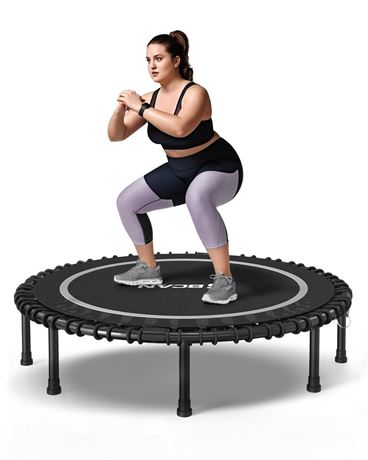 BCAN 450LBS/550LBS Foldable Mini Trampoline, 40"/48" Fitness Trampoline with