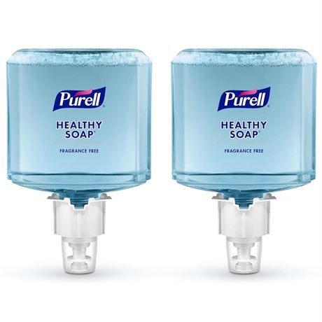 PURELL Brand HEALTHY SOAP Gentle & Free Foam, Fragrance Free, 1200 mL Hand Soap