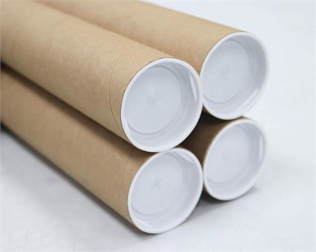MagicWater Supply Mailing Tube - 2 in x 24 in - Kraft - 6 Pack - for Shipping