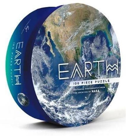 OFFSITE LOCATION NASA X Chronicle Books: Earth: 100 Piece Puzzle (Game) & GRAYSO
