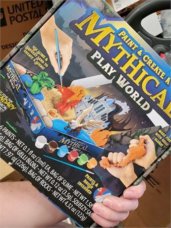 Paint & Create a Mythical Play World Kit