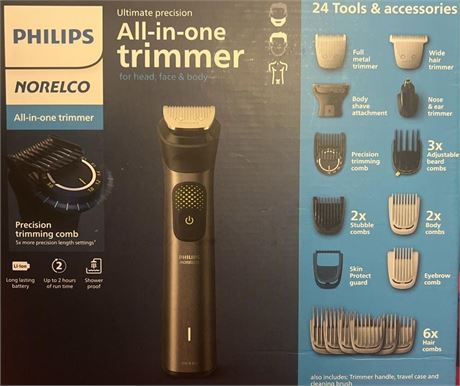 Philips Norelco Multigroom - Ultimate Precision All-in-one Trimmer