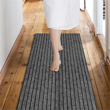 Custom Size Backed Non-Slip Area Rugs Runner, Easy Clean, Waterproof Runner