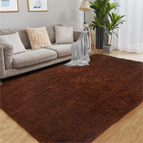 Puremy Luxury Area Rug, 6x9 Rugs for Living Room, Ultra Soft Rugs for Bedroom,