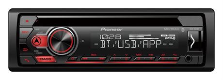 Pioneer DEH-S31BT Single Din Bluetooth Car Stereo CD Receiver  Android & iOS