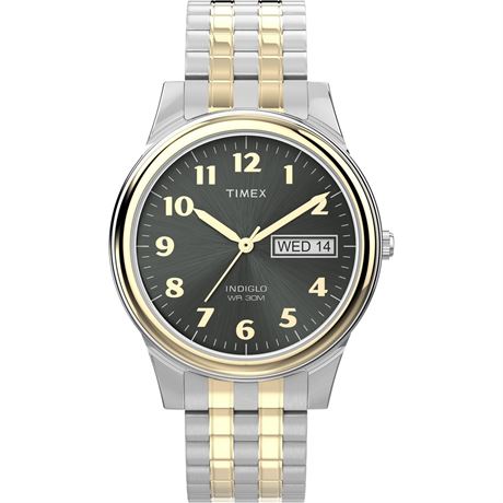 Timex Men's Charles Street Watch Two Tone/Black
