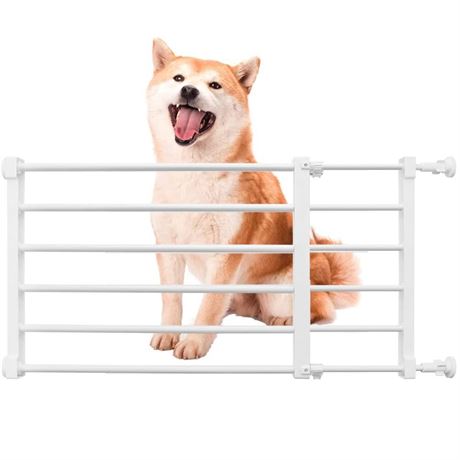 Short Dog Gate Expandable Dog Gate 22"-39.37" to Step Over,Pressure Mount Small