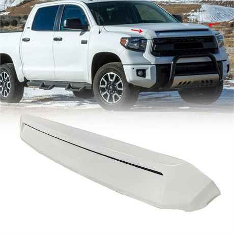 Hood Bulge Molding Grille For Toyota Tundra Front Upper Grille 2014 2015 2016
