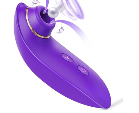 2 in 1 Stimulator with 9 Vacuum & shaking Modes for Women TI15163