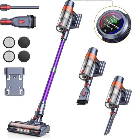 Cordless Vacuum Cleaner - 8 in 1 Stick Vacuum with 32000pa Powerful Suction &