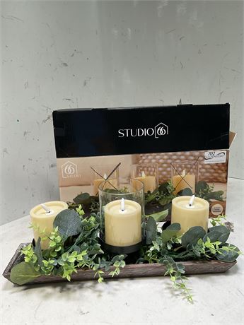 Studio 66 Birken Lighting Tray Table Decor