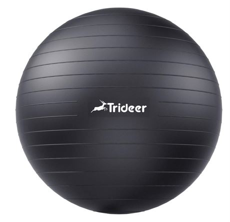 Trideer Yoga Ball Exercise Ball for Working Out, 5 Sizes Gym Ball, Birthing