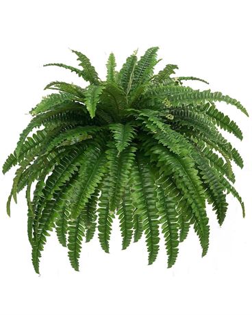 GYERB Large Fake Boston Ferns, 88 Branches Artificial Ferns, Faux Fern Plants