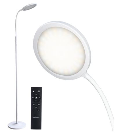 LED Floor Lamps for Living Room, Bright Modern Reading Floor Lamp with Stepless