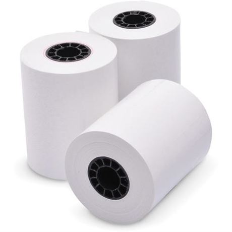 Direct Thermal Printing Thermal Paper Rolls 1.75  X 150 Ft  White  10/Pack