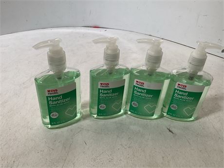 hand sanitizer 8 fl oz /4 bottles