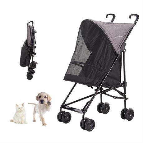 Lightweight Pet Stroller,Dog Stroller for Small Dogs & Cats, Compact,Portable