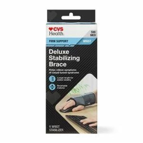CVS Pharmacy CVS Health Firm Support Deluxe Stabilizing Wrist Brace, S/M