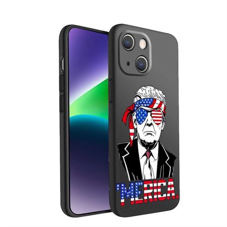 OFFSITE Compatible with iPhone 14 Phone Case,American Trump Trendy Graphic for