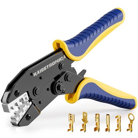 Haisstronica Crimping Tool for Non-Insulated Open Barrel Terminals