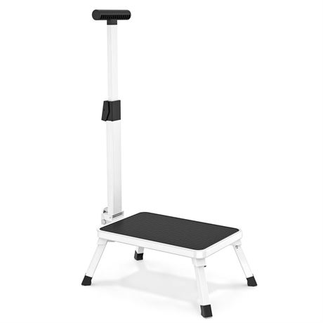 Step Stools for Adults, Foldable Step Stool with Handle for Elderly Seniors