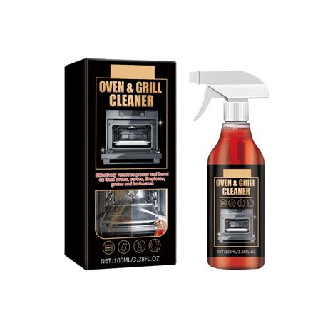 Oven Cleaner Heavy Duty, Oven and Grill Cleaner Spray, Fast-Acting Kitchen