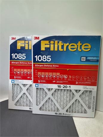Filtrete 16x20x2 AC Furnace Air Filter, MERV 11, MPR 1000, Allergen Defense,
