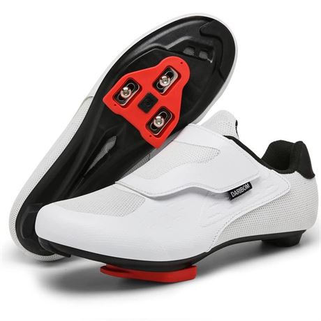 Unisex Cycling Shoes Compatible with Peloton Shoes Indoor Road Bike Riding