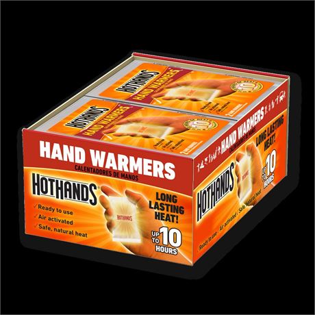 HotHands 10 Hour Hand Warmer | 40 Pairs