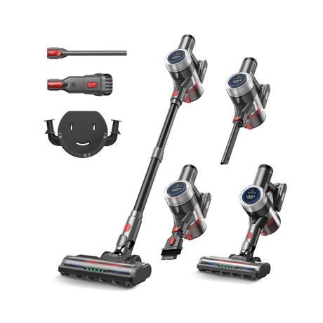 Xlife Cordless Vacuum Cleaner 45KPa 550W for Pet Hair & Multi-Surface
