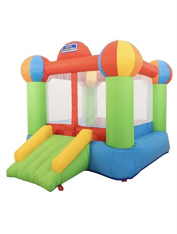 My 1st Jump 'n Play Inflatable Bounce House with Slide