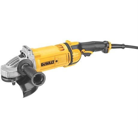 DEWALT Angle Grinder, 7-Inch, 8,500 RPM, 4.7-HP (DWE4557), Yellow