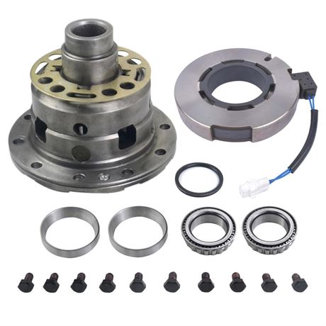 Dana 44 Front Differential Case Kit W/Axle Locker Actuator Replacement for