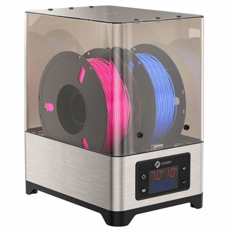 3D Printer Filament Dryer with Fan, 110W PTC Dehydrator Dryer Box Heated,