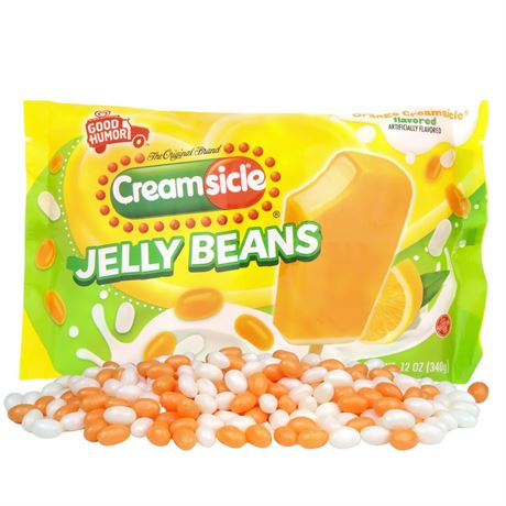 Imaginings 3 Orange Creamsicle Jelly Beans, Easter Egg Filler Candies, Party
