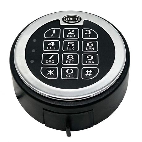 YOSEC Electronic Digital keypad time delay Lock for Safe Box, up to 5 User