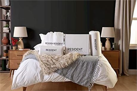 Nectar Boxed Resident Bundle Mattress Pad/Pillows/Sheets Set