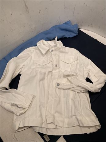 Womens Long Sleeve Jeans Jacket XL