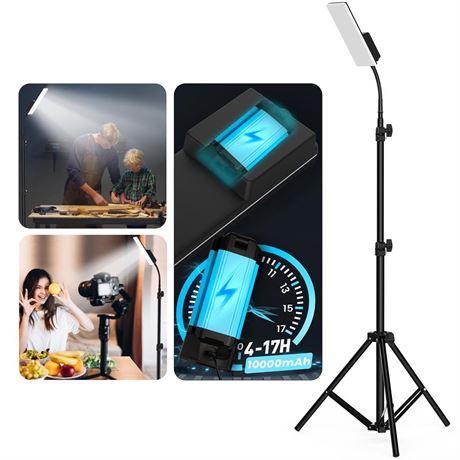 Camping Light, Telescoping Lantern Light, 10000mAh Rechargable 2500 Lumen Work