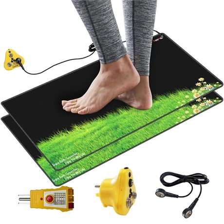 Grounding Mat, Universal Earth Energy Pad for Healthy, Eliminate Static Improve