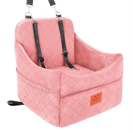Dog Car Seat for Small/Medium Dogs, Dog Booster Car Seats with Thick Cushion