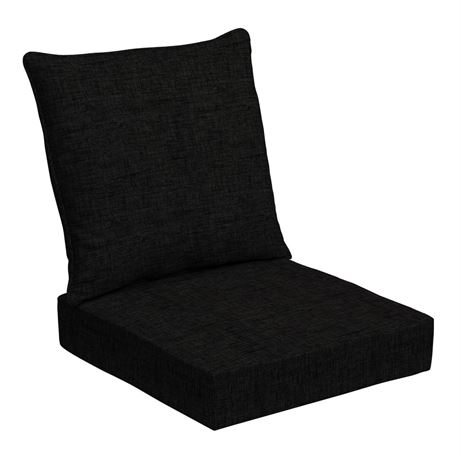ARDEN Outdoor Foam Deep Seat Cushions Set, 24x24, Premium High-Density Foam,
